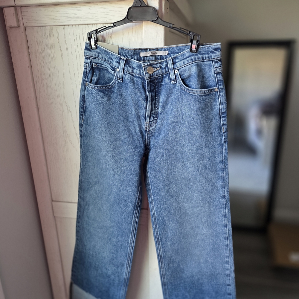 Hudson Jeans High Rise Blue Denim